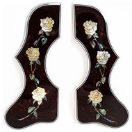 1 PCS  J200 SJ200 Acoustic Guitar Pickguard Shell Inlay 3 Flowers Thickness 2.0 mm Scratch Plate Gui