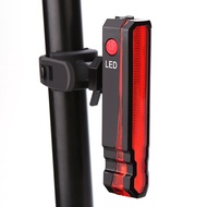 ไฟเตือนหลังจักรยานมีสายเลเซอร์กันน้ำไฟ LED ติดเบาะนั่งชาร์จได้ USB สำหรับจักรยานเสือหมอบไฟท้ายจักรยานเสือภูเขา