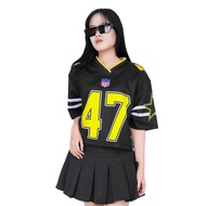 IFA / 47 CROP SERIES/ Jersey/ Streetwear/ Vintage/ Music/ Retro/ Crop top/ Oversize/ Rugby/