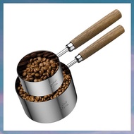 [hotkeystore.] Stainless Steel Dog Food Scoop with Two-Pack Measuring-Cup: 1CUP and 1/4CUP-Perfect f
