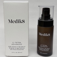 Medik8 C-Tetra Advanced 20% Vitamin C Gel Serum Brightening Exosomes Treatment Smoothing Wrinkles Pr