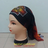 Bandana Headbuff Scarf Sarung kepala Harley Davidson Engine