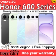 Honor 600 Series (Pro/Super) Dimensity 8550 Elite 6.57" 120Hz 8000mAh 80W Charge IP69 Flagship Phone