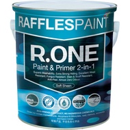 Raffles Paint R.ONE WHITE (Fungus/Mould resistance Paint & Primer 2-in-1) MADE IN SINGAPORE