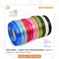 1cm Satin Ribbon Gift Accessories Decoration Souvenir Bouquet Packaging Satin Ribbon 1cm