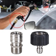 【BEST HOT】High Pressure Washer M22 Quick Connect Fitting 14mm Swivel Adapter 5000PSI