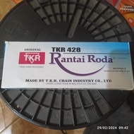 Rantai roda motor TKR 428 . kuat anti putus ( jangan lupa chat seler buat ukuran panjang)