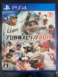 ＊PS4 職棒野球魂2019 純日版 二手＊