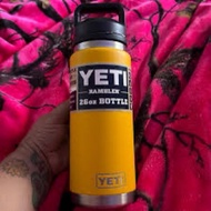 Yeti 26oz yellow bottle