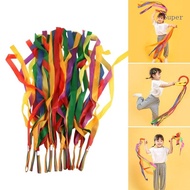 Super Rhythm Ribbon Streamers Rainbow Streamers Set for Dancing Gymnastics Training