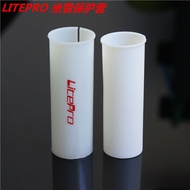 Special tubes protect litepro Dahon folding bikes 33.9 pipe bushing ABS material
