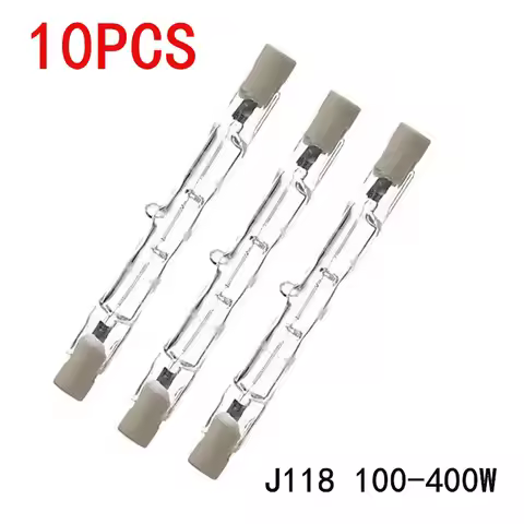 1/5/10PCS R7S J118 100W 200W 300W 400W LED Glass Tube COB Light Bulb High Power Corn Lamp - Halogen 