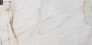 Keramik Dinding Platinum Noble Gold Emboss 40x80 Glossy KW 1