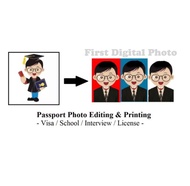 Gambar Passport / Passport Photo Editing & Printing