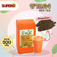 ชาแดง ชาไทย ชาเย็น ชานม ขนาด 500 กรัม ใบชาแดง ใบชา ใบชาเกรดพรีเมียม ไข่มุก ชาไข่มุก ราคาถูก