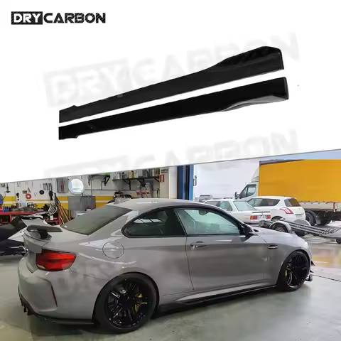 Side Skirts for BMW F20 F87 M2 G30 G42 F30 E63 M6 G26 F90 M5 G80 G81 G82 G83 Door Bumper Skirts Rock