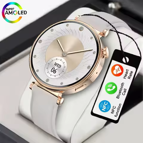 MAOYUAN 2024 New 1.32-inch AMOLED HD Screen 5.3 Bluetooth Call IP68 Waterproof Heart Rate Monitoring