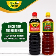 UNCLE TOM ADOBO BUNDLE 1LITER SOY SAUCE + 1LITER SUKA