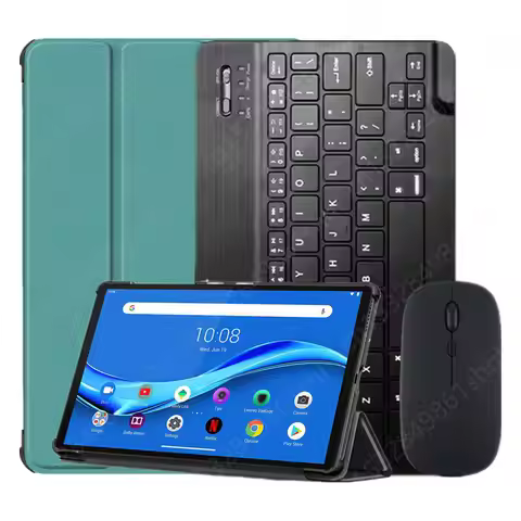 Keyboard Case for Lenovo Tab M10 Fhd Plus 10.3 Tablet Case TB-X606F/X Magnetic Shell Russian Spanish