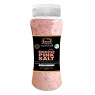 JAZAA Himalayan Pink Salt Fine 500g Shaker Bottle