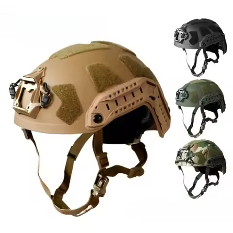 FAST Helmet Airsoft MH Helmet ABS New Thickened Outdoor PJ Air Gun Shooting CS Protective Equipment