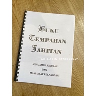 🔥READY STOCK🔥BUKU JAHITAN/ BUKU UKURAN/ BUKU TEMPAHAN JAHITAN