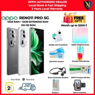 ☆NEW☆ Free $200 Worth of Gifts &amp;Free Delivery | OPPO RENO11 Pro 5G /Up to 24GB RAM/512GB ROM/2 Years Local OPPO Warranty