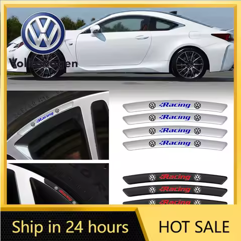 For VW Volkswagen Jetta MK5 Golf 3D Metal Chrome Black Sline Logo S Line Emblem Car Fender Badge For