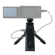 JJC TP-S2 Mini ขาตั้งกล้องถ่ายภาพ Grip Stabilizer สำหรับ Vlog,ที่ถ่ายทอดสดและ Selfie แทนที่ Sony GP-VPT1สำหรับ Sony A9II,A7S3, A7R4, A7R3, A7M3, A7M2, A6600, A6100, A6400, ZV1, RXIR II กล้อง RX100 VII V VI VA RX0