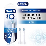 Oral-B iO Ultimate Clean White Brush Head Refills (2 Count)