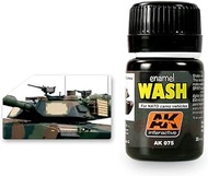 AK Interactive Enamel Wash for NATO Camo Vehicles AK 075