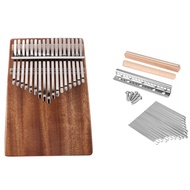 17 Keys Kalimba Mahogany Thumb Piano Musical Instrument with for Kalimba Mbira DIY 17 Keys