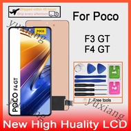 in stock Original TFT Poco F3 GT Poco F4 GT LCD Display Touch Screen Replacement