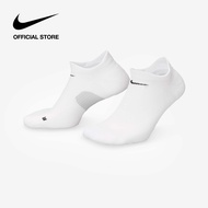 Nike  Running Midweight No-Show Socks (1 Pair) Socks - White