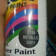 cat semprot pilok pilox diton metallic grey 8198 300CC abu metalik tua