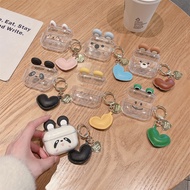 Cartoon DIY Ear Clear TPU Cover Shell For XIAOMI Buds 3 4 SE 5 6 Protective Case