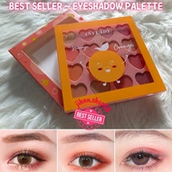 COD/ Anylady Navanja Orange Eyeshadow Palette - Eyeshadow ala korea / Glitter / Orange - Eyeshadow P