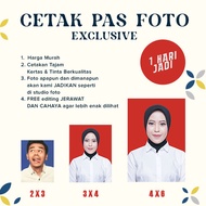CETAK PAS FOTO 2X3 3X4 4X6 EDIT BACKGROUND UNTUK LAMARAN IJAZAH DOFF ANTI AIR PREMIUM
