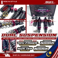 Dual Suspension Superfly Project SRA+ NVX NMAX ADV 350 FROZA 300 XMAX 295 330 420MM Height Absorber 