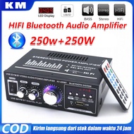 Amplifier AV-699 Bluetooth EQ Audio Amplifier Karaoke Home Theater FM Radio 500W-AV-699