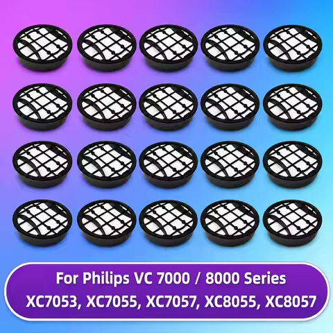 HEPA Filter Fit For Philips VC 7000 / 8000 Series XC7053, XC7055, XC7057, XC8055, XC8057 ( XV1681/01