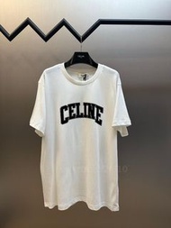 CELINE 植絨印花短袖T恤