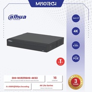 Dahua DHI-NVR2116HS-4KS3 16 Channel NVR Non-PoE 4K 1 SATA H.265 SMD Plus IP Camera