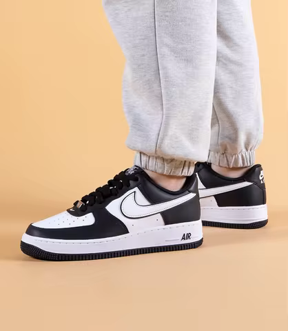 Nike Air Force 1 Unisex Casual Sneakers Iconic Leather Low-Top Classic Comfort Shoes DV0788-001