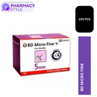 BD Micro fine - 5mm ( 1 box 100 pcs)
