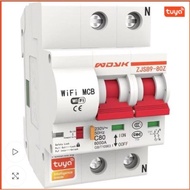 Aptomat CB thông minh Wifi Tuya 80A 60A 40A 32A 25A bật tắt từ xa qua điện thoại