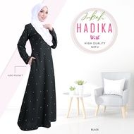 Exclusive Jubah With Side Pocket Front Diamond Batu New Design Hadika