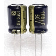 Panasonic FM 100uf 50v capacitor