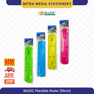 15CM BAZIC FLEXIBLE RULER BC-629 FLEXIBLE RULER