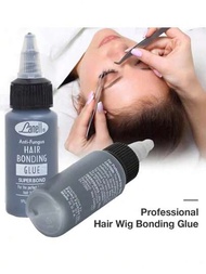 30 毫升頭髮黏合膠假髮工具液體黏合劑假睫毛假髮膠專業接髮隱形黏合